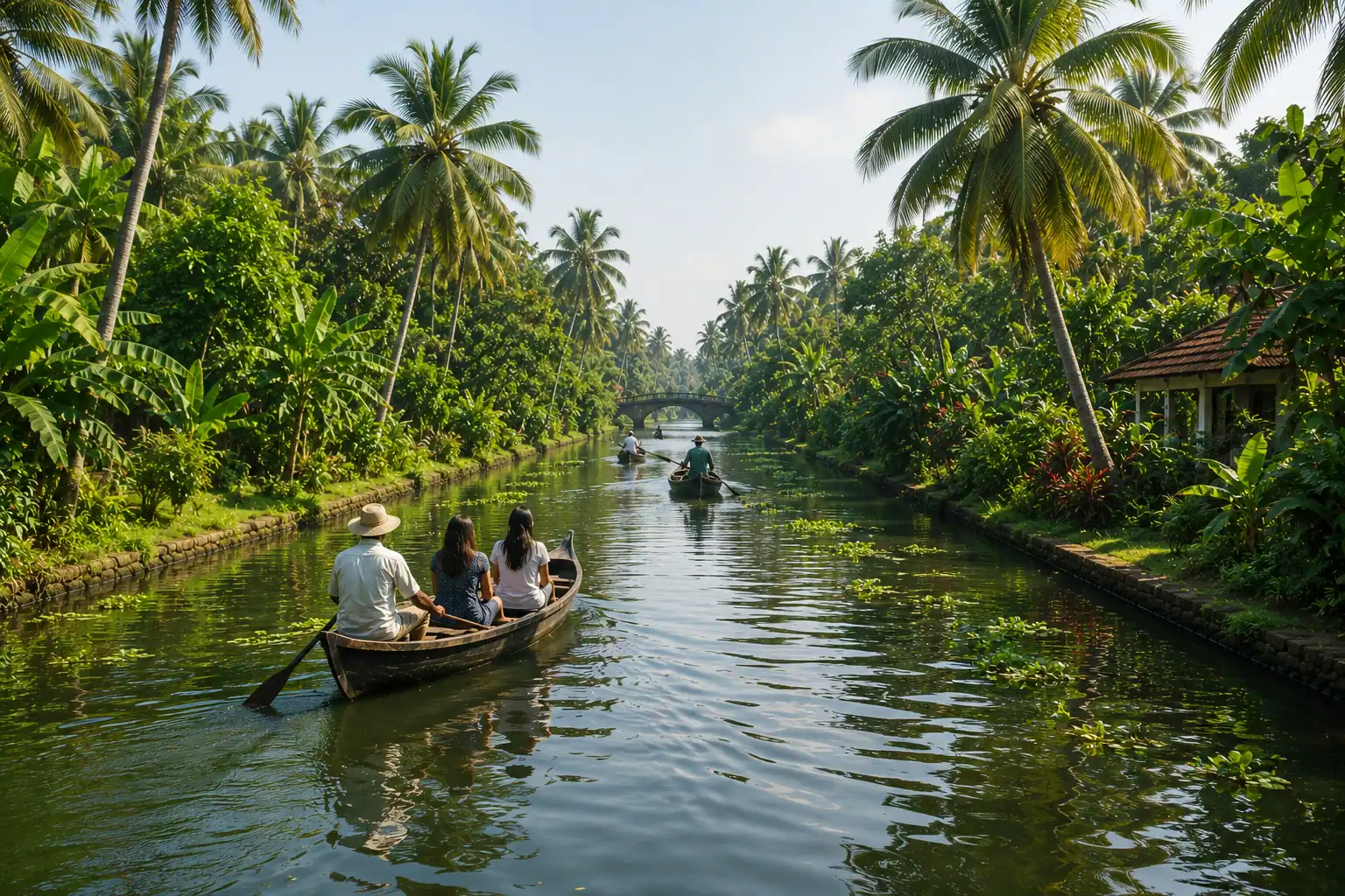 Canal Network Built for Small Boats