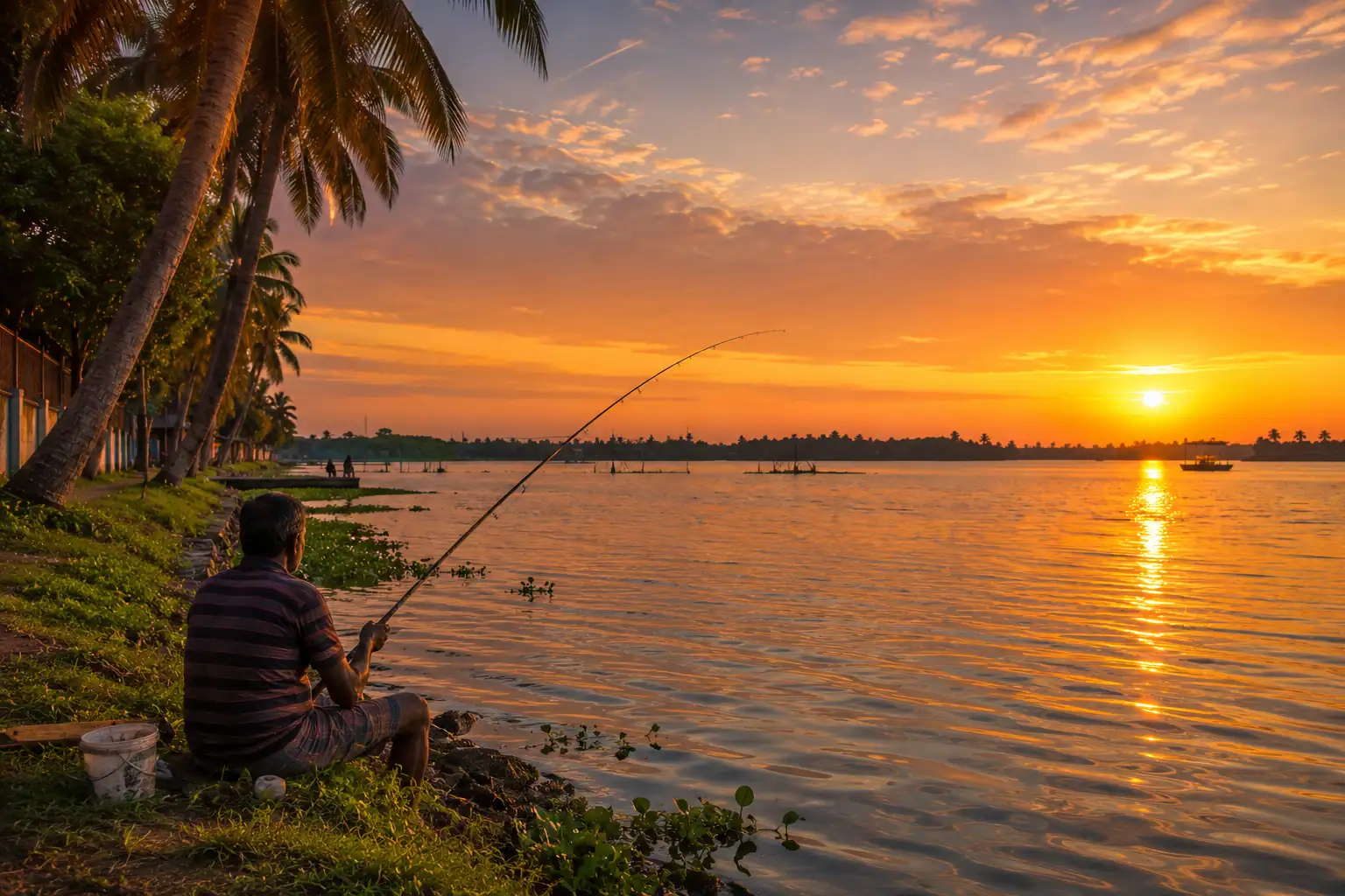 Fishing from the Banks