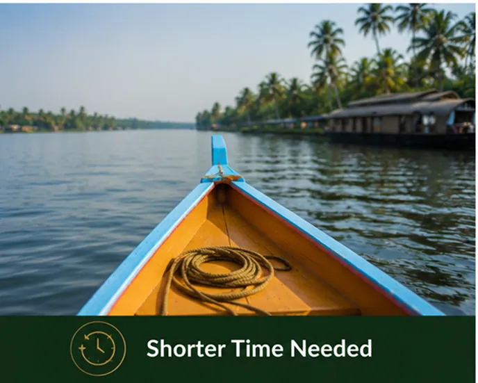 Shorter Time Needed