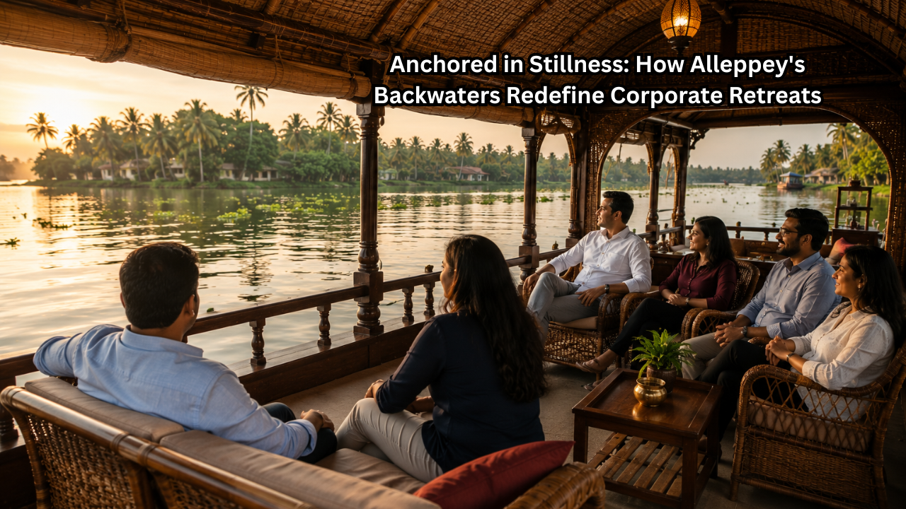 Anchored in Stillness: How Alleppey’s Backwaters Redefine Corporate Retreats